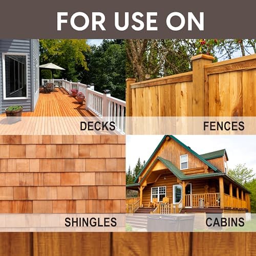 Ready Seal Exterior Wood Stain & Sealer, Mahogany, Turbo Spray
