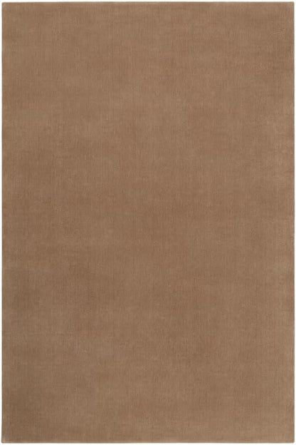 Hand-Tufted Wool Round Area Rug – Soft Premium Wool Carpet for Living Room, Bedroom & Home Décor – 7X7 ft| Chestnut – Durable, Non-Slip Backing, Handcrafted Rug